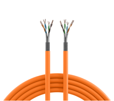 Cat.7 LAN Verlegekabel 1000MHz AWG23 FRNC-B, SIMPLEX, 500m