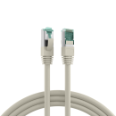 RJ45 Patchkabel Cat.6A S/FTP LSZH grau 0,15m