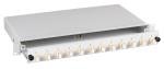 spleissbox E2000 9/125 OS2 ausziehbar 12 Pigtails abgesetzt/12 Kuppl.