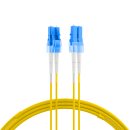 Duplex Jumper LC-LC 9/125µ, OS2, LSZH, gelb, 2.0mm, 10m