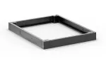100mm Sockel für Standschrank 19" B=600mm T=600mm